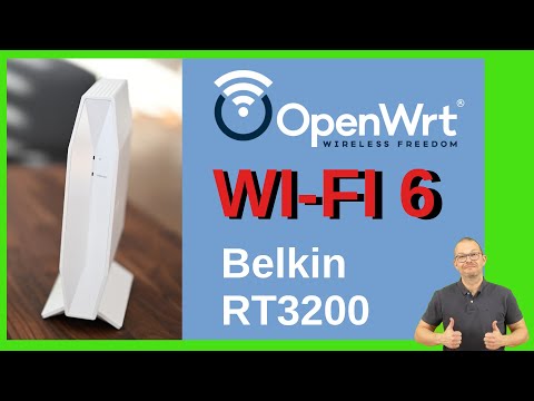Wi-fi 6 with OpenWrt - the Belkin RT 3200