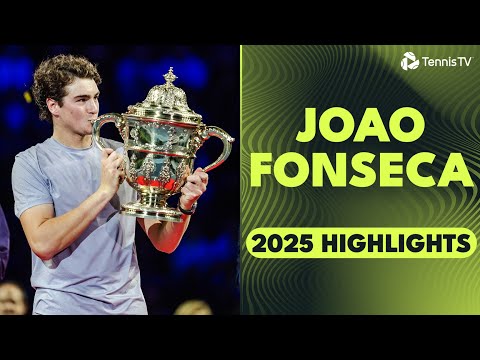 Joao Fonseca's Breakthrough Year! 🏆🇧🇷 | 2025 ATP Tour Highlight Reel