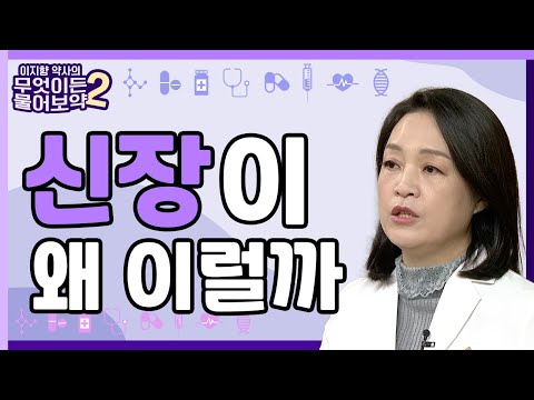신장이 왜 이럴까? 이지향약사의 무엇이든 물어보藥 2 19회]