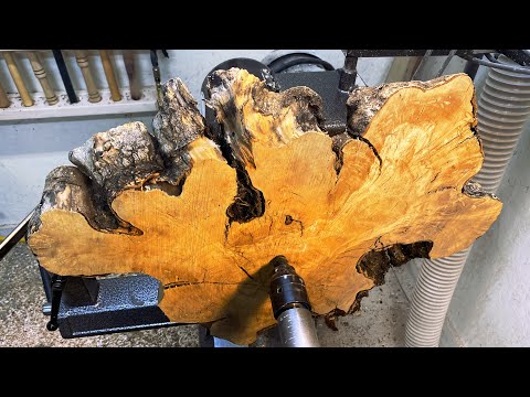 Woodturning:  The Cookie Burl! 🍪