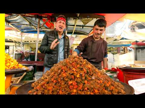 Sobreviviendo a la comida callejera extrema de Afganistán!