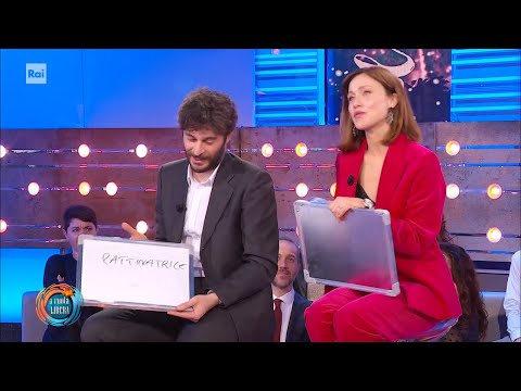 Gabriella Pession e Lino Guanciale - Da Noi...a ruota libera 01/01/2023