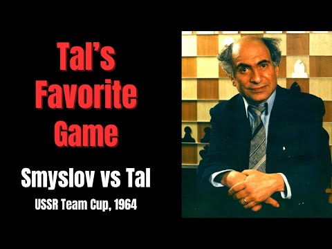 Tal's Most Unusual Queen Sacrifice. Smyslov vs Tal, 1964