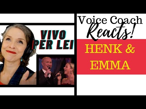 Henk Poort & Emma Heesters - Vivo Per Lei | Beste Zangers | Vocal Coach Reacts & Deconstructs