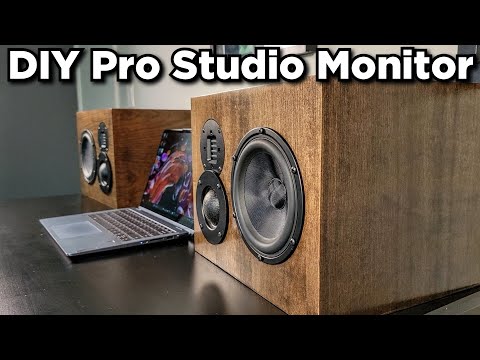 Ultimate DIY Studio Monitor Build - Design, Build, Measure