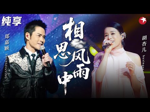 绝版同台合唱！胡杏儿&郑嘉颖深情对唱 《相思风雨中》真是百听不厌！#经典现场 clip