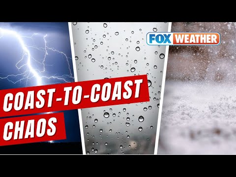 Coast-To-Coast Chaos Of Severe Storms, Flooding And Blizzards To Slam US This Week