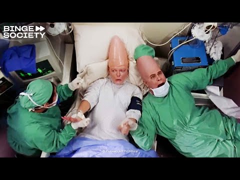 Coneheads: Giving Birth To An Alien!