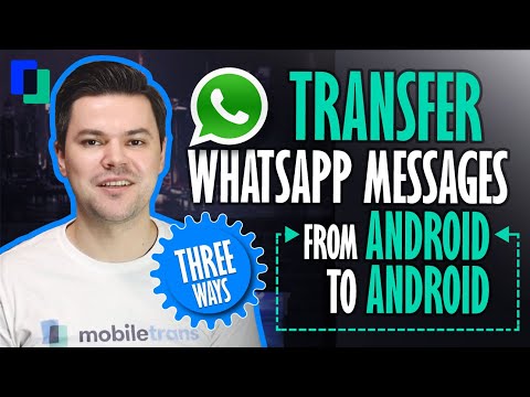 3 Ways to Transfer WhatsApp Message from Android to Android  (from Galaxy Note 10 to xiaomi 8 mi)