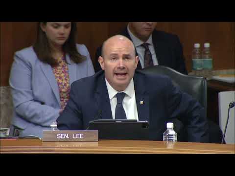 Sen. Lee | ENR: Challenges Tracy Stone-Manning on her Policies and Leadership of the BLM