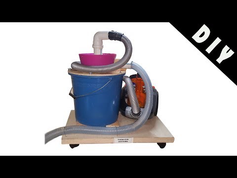 Building a Cyclone Dust Collector - DIY