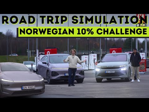 New Nordic 10% Challenge! Tesla Model Y vs XPENG G6 vs Skoda Enyaq Coupe RS