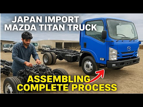 The Transformation of Titan Mazda||From Disassembled Parts Until Functional Vehicle ||Amazing skills