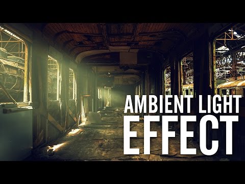 Ambient Light and Beams of light in Photoshop CC