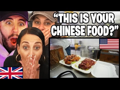 British Family Reacts to Trying NYC's Chinatown Food in America!