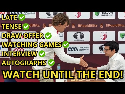 🎦 Magnus Carlsen’s Final Game for His 6th World Rapid Title | World Rapid 2025