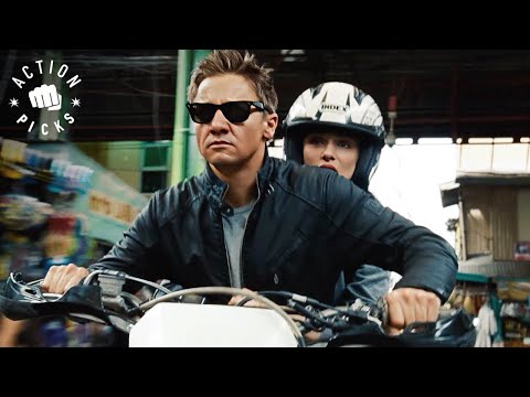 Crazy LARX #3 Motorcycle Chase In The Philippines | The Bourne Legacy