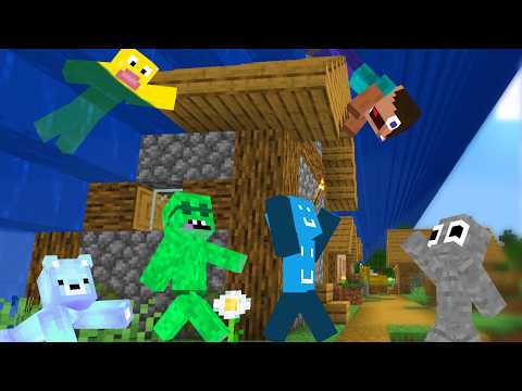 I coded 100 Random Events For my Friends to Survive in Minecraft