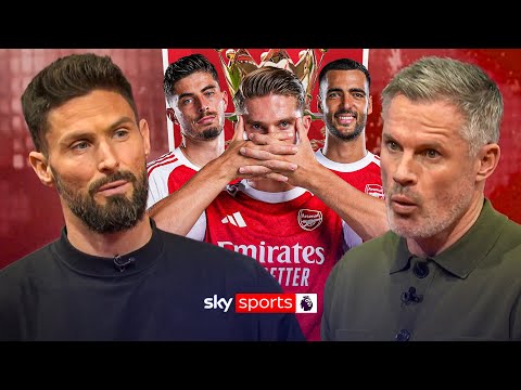 Olivier Giroud and Jamie Carragher DEBATE who should start up front for Arsenal! 🔴