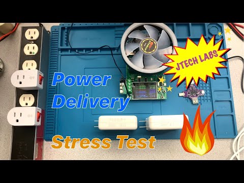 ATORCH DL24 / DL24P Power Delivery Power Supply Testing