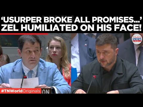 "NOTHING BUT PROPAGANDA" Russian Envoy Blasts Zelensky at Explosive UNSC Showdown