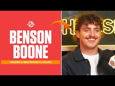 BENSON BOONE TALKS HIS MUSIC JOURNEY, NEW EP 'PULSE' AND MAKES A SAD SONG PLAYLIST | MUCHMUSIC