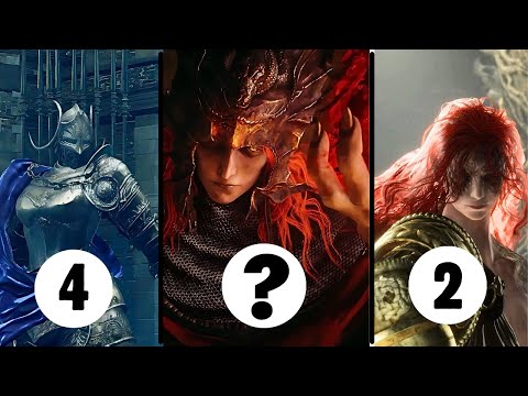 Elden Ring Bosses Ranked EASIEST to HARDEST (+DLC)