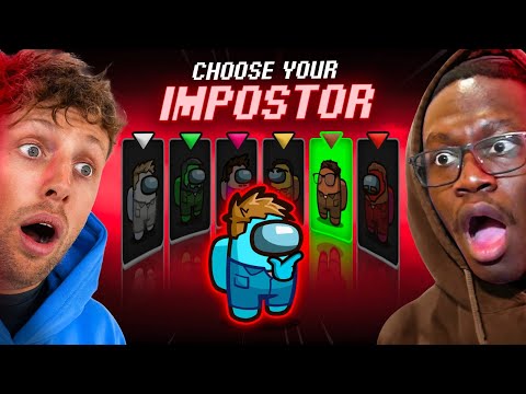 SIDEMEN AMONG US BUT THE IMPOSTOR CHOOSES THEIR TEAMMATE