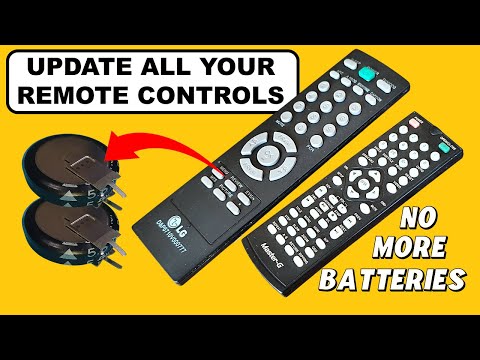 No more Batteries, Update all your Remote Controls.