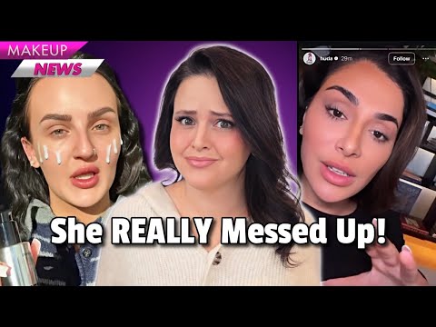 Mikayla CALLED OUT for PDRN + People are DESTROYING Huda Beauty Products over THIS | Makeup News