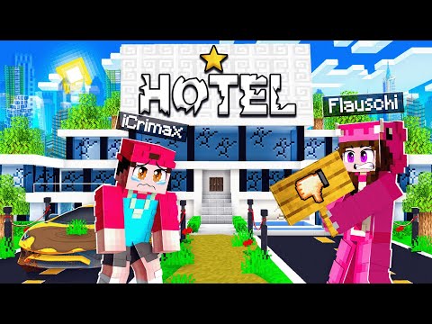 YOUTUBER BEWERTEN mein LUXUS HOTEL in MINECRAFT!