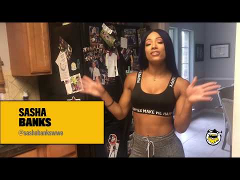 WWE Superstar Sasha Banks Show Off Her Kitchen Essentials