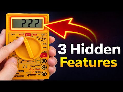 3 Hidden Features of a Multimeter You Didn’t Know!