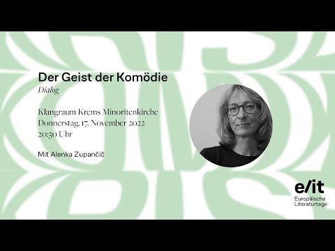 The Subversive Spirit of Comedy: Alenka Zupančič in Conversation with Rosie Goldsmith