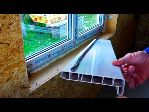 HOW TO INSTALL A WINDOW SILL