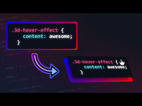 3D Tilting Card Effect with Mouse Tracking // HTML, CSS & JS