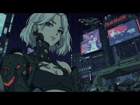 Deep Synthwave Vibes ~ Retro Future Cyberpunk Cityscape ft. Dark Ambiance