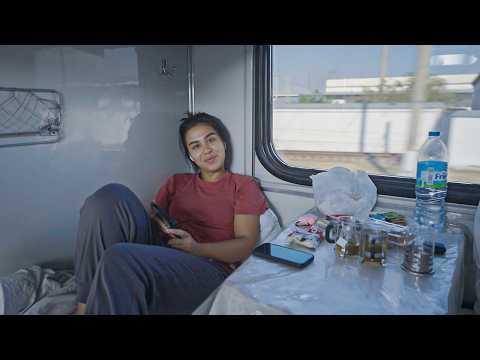 What's it like to travel by sleeper train in Uzbekistan? We travel 1,200 km across the country.