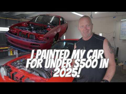 Paint your car at home in 5 minutes