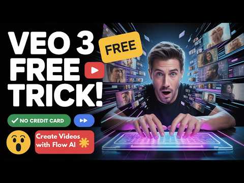 Make Cinematic Videos with Just Text Prompt | Google Veo 3 + Flow AI Full Guide