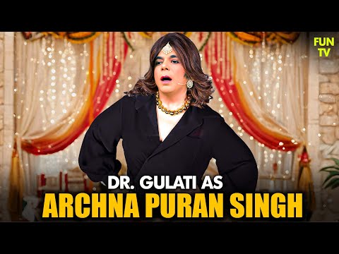 Sunil Grover As Archna Puran Singh 😂 | #TGIKS | Kapil Sharma | Best Of Dr.Gulati | 2025