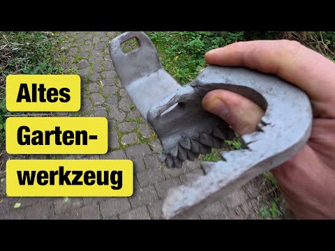 Altes Gartenwerkzeug restaurieren und entrosten