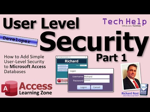 How to Add Simple User-Level Security to Microsoft Access Databases