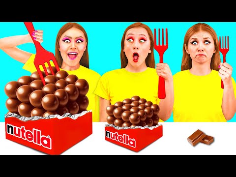 Cabaran Pinggan Besar, Sederhana dan Kecil | Pertempuran Dapur dengan Makanan PaRaRa Challenge