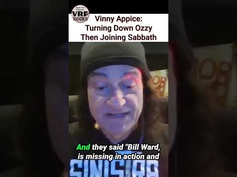 Turning Down Ozzy Osbourne Then Joining Black Sabbath!