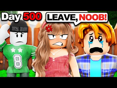 His Crush BULLIED Him... So I Carried Him To Day 500! (99 Nights In The Forest)