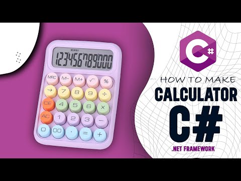 How to Make Calculator | Visual C# | Somali Tutorial
