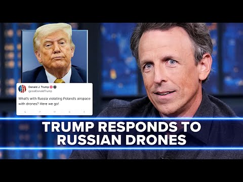 Trump Responds to Russian Drone Attack with Ominous Truth Social Post