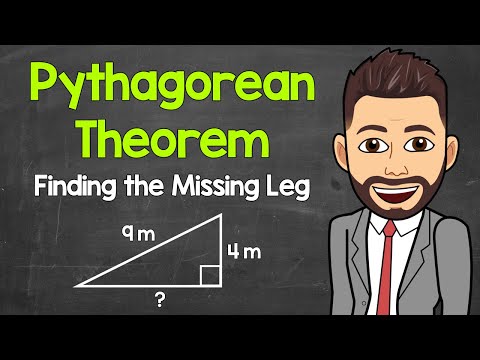 Pythagorean Theorem: Finding the Length of a Missing Leg | Math with Mr. J