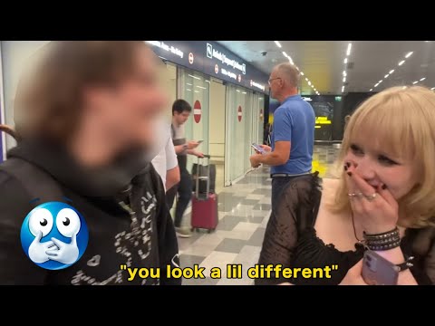 meeting my online boyfriend for the first time..